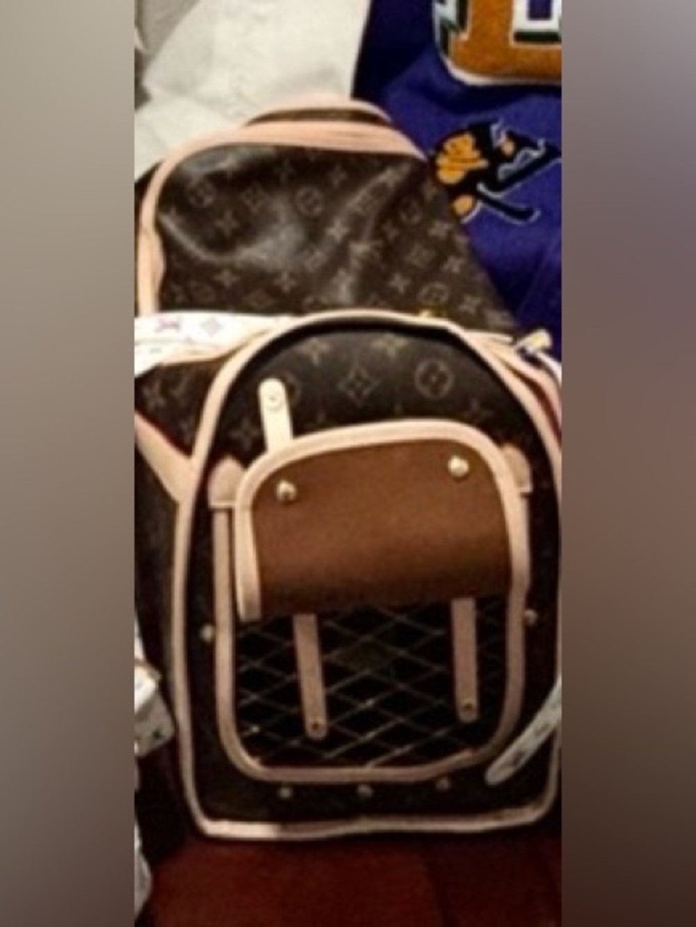 ๐ ๐ฉLuxury Pet Carrier 17x9x13 Approximately - Picture 5 of 8